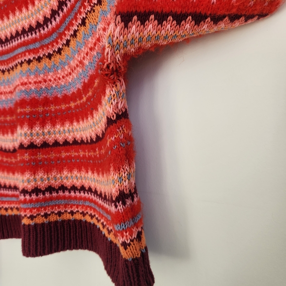 American Eagle Outfitters Vibrant Striped Crew Neck Sweater - Picture 6 of 11